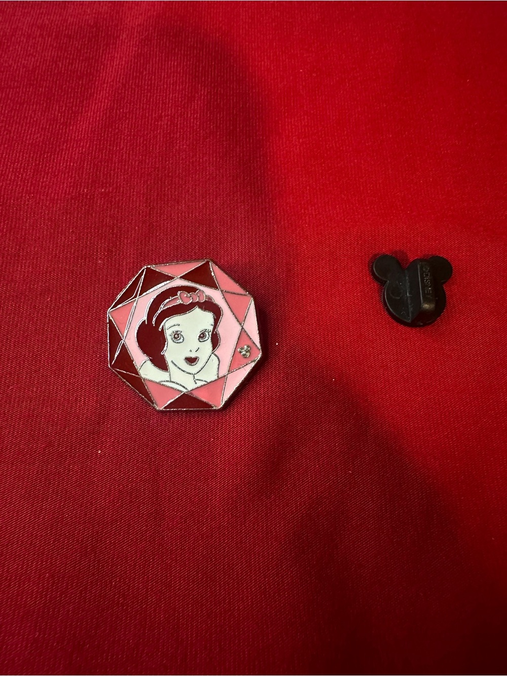 Disney Pink Snow White Enamel Pin
